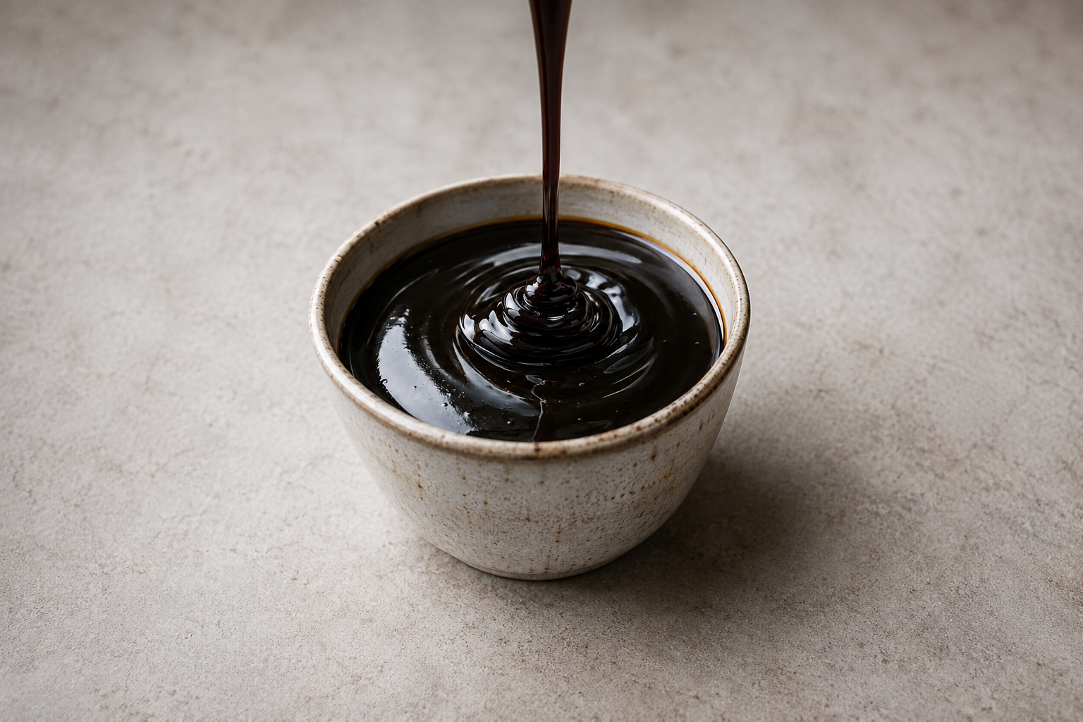 Dark cane molasses used as a fermentation material